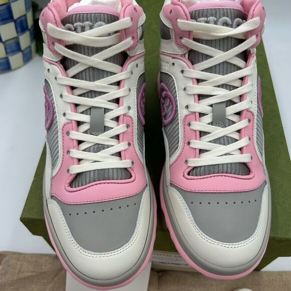 Women’s Gucci interlocking G high top sneakers size 35 made in Italy - Picture 3 of 10